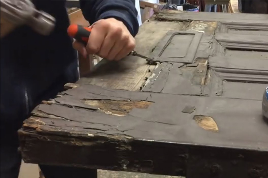 West Carson-wooden-door-repair