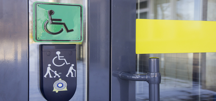 automatic handicap door opener in West Carson